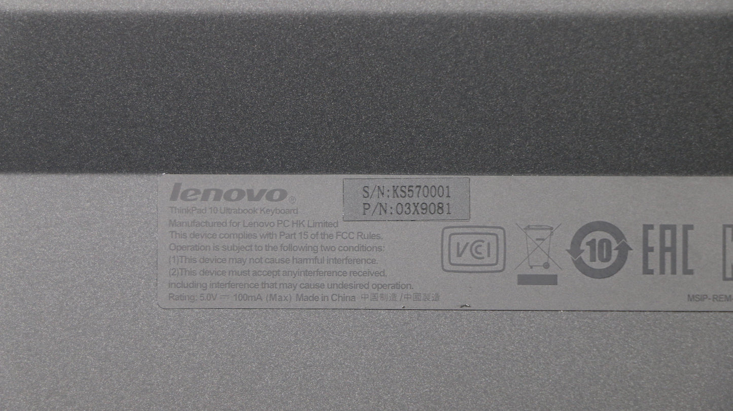 Lenovo Ki Keyboards Internal - 03X9081
