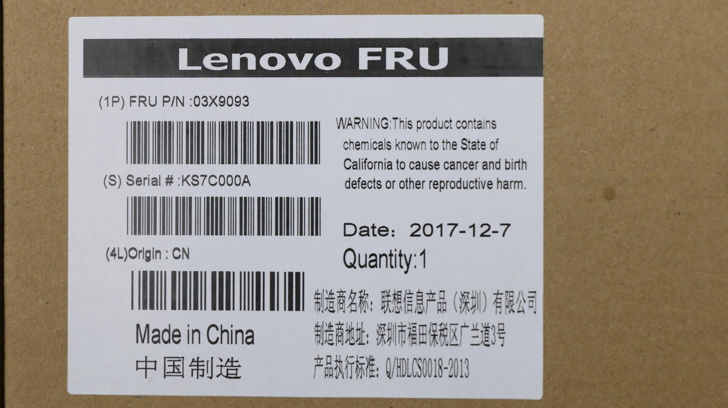 Lenovo Ki Keyboards Internal - 03X9093