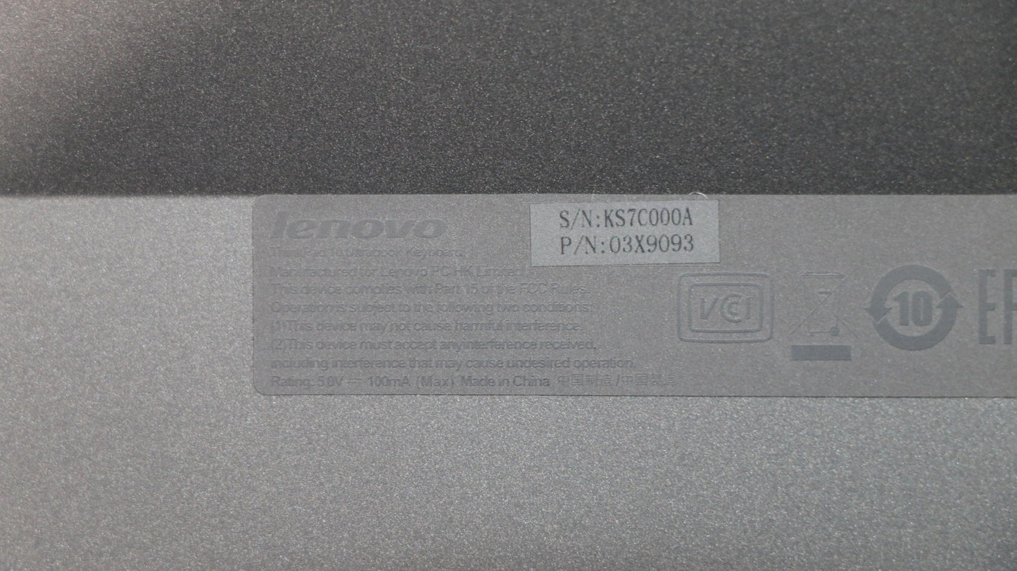 Lenovo Ki Keyboards Internal - 03X9093