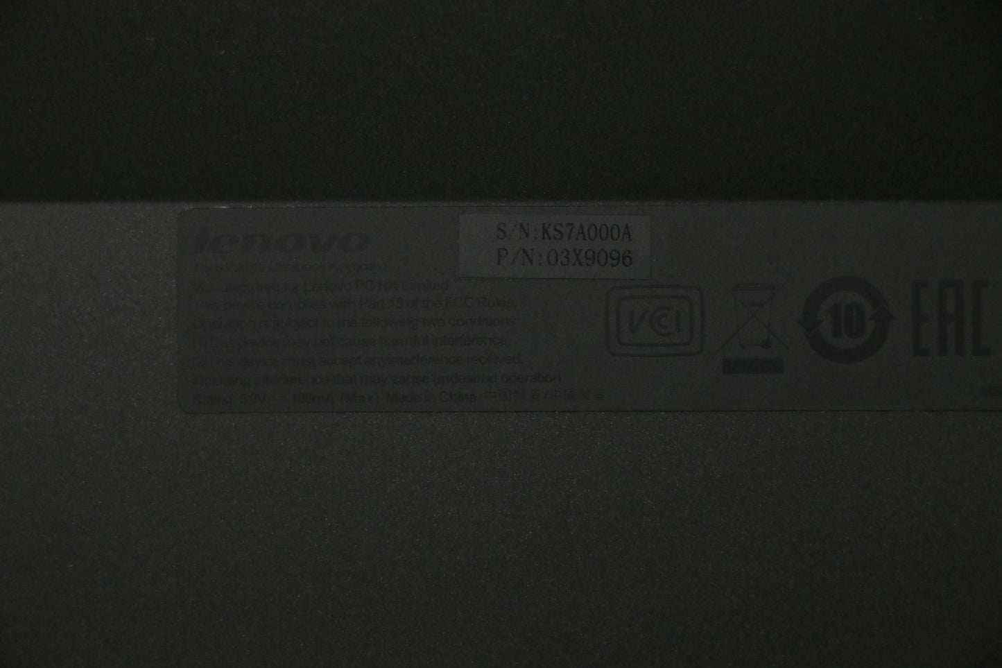 Lenovo Ki Keyboards Internal - 03X9096