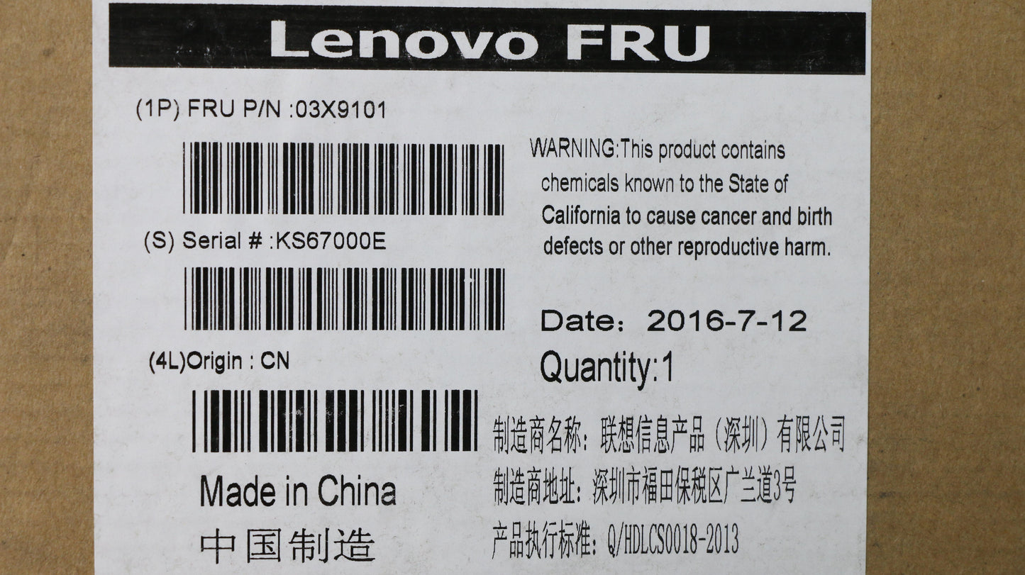 Lenovo 03X9101 Ki Keyboards Internal