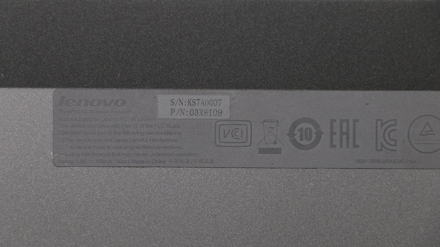 Lenovo Ki Keyboards Internal - 03X9109