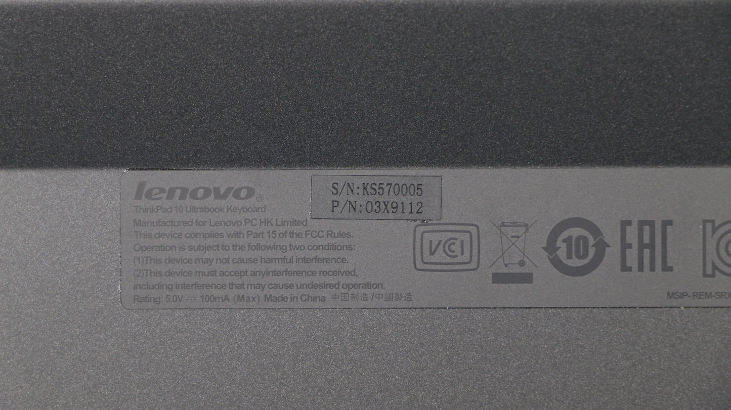 Lenovo Ki Keyboards Internal - 03X9112