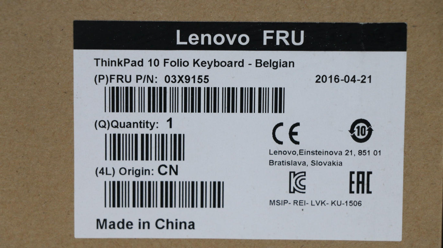 Lenovo Ki Keyboards Internal - 03X9155