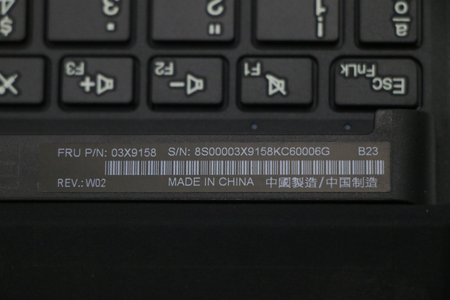 Lenovo Ki Keyboards Internal - 03X9158