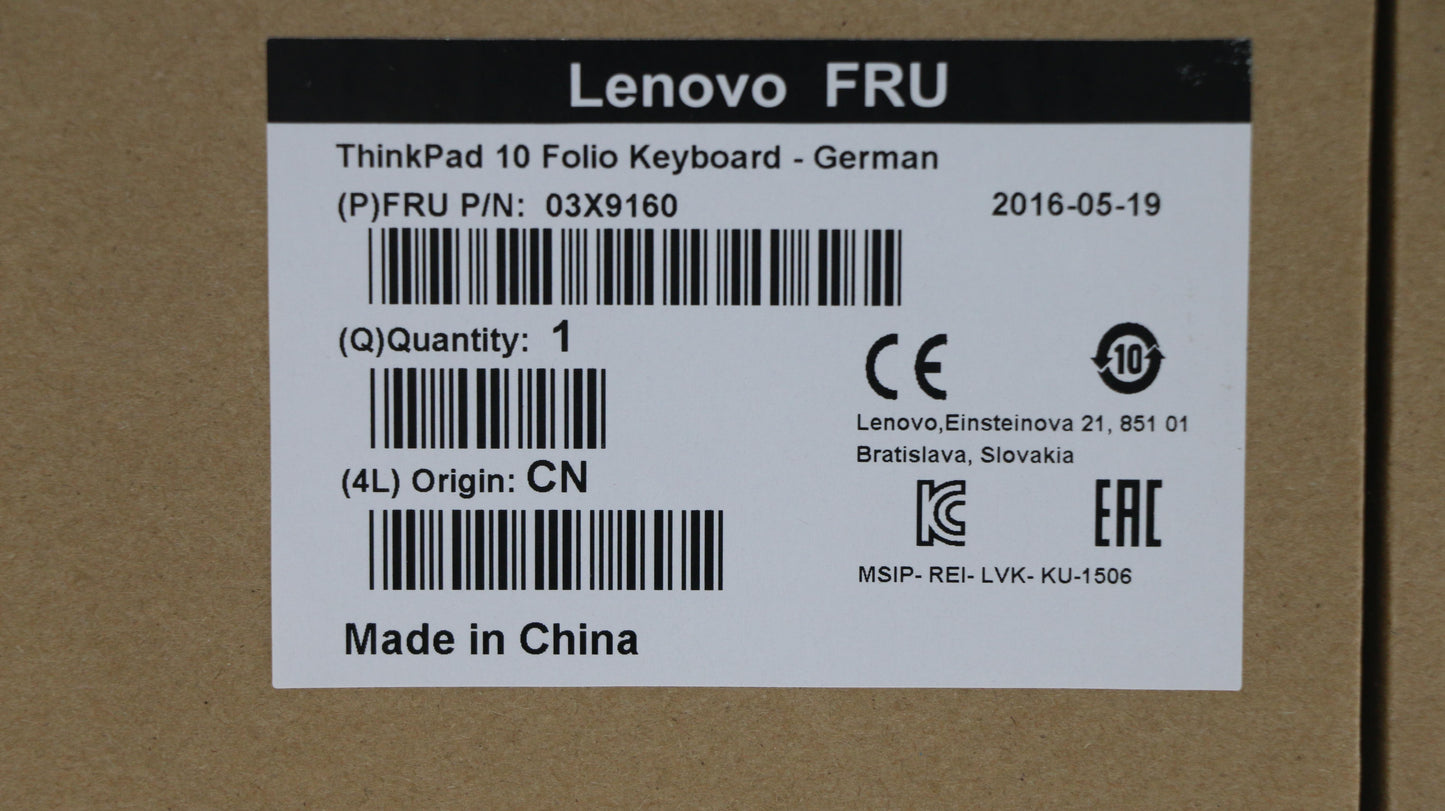 Lenovo Ki Keyboards Internal - 03X9160