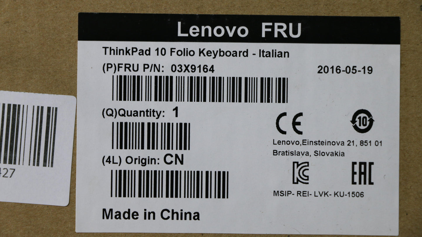Lenovo Ki Keyboards Internal - 03X9164