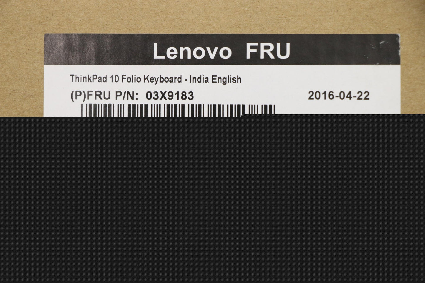 Lenovo Ki Keyboards Internal - 03X9183