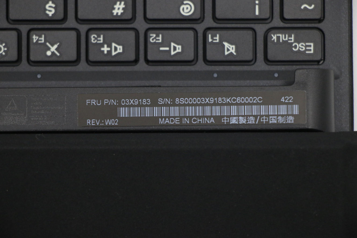 Lenovo Ki Keyboards Internal - 03X9183
