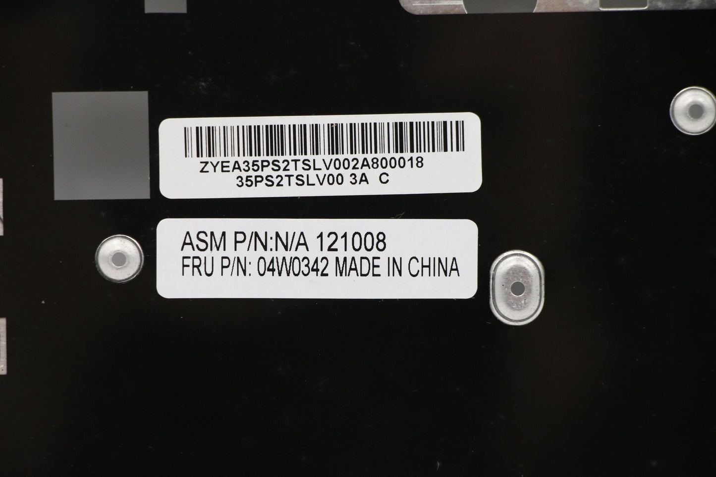 Lenovo Mecha Top Case Asm - 04W0342