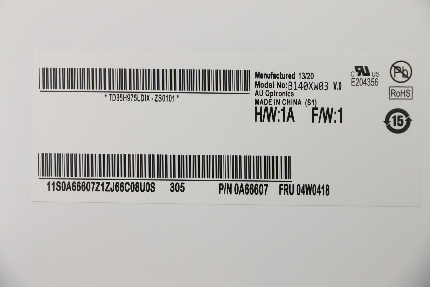 Lenovo 04W0418 - Part