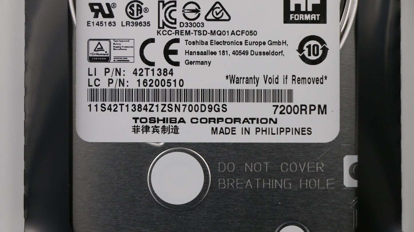 Lenovo Hd Hard Drives - 04W0578