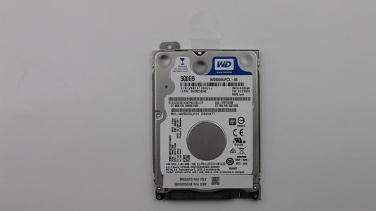 Lenovo *Wd Blue Hdd 500Gb 2.5 - 04W0596