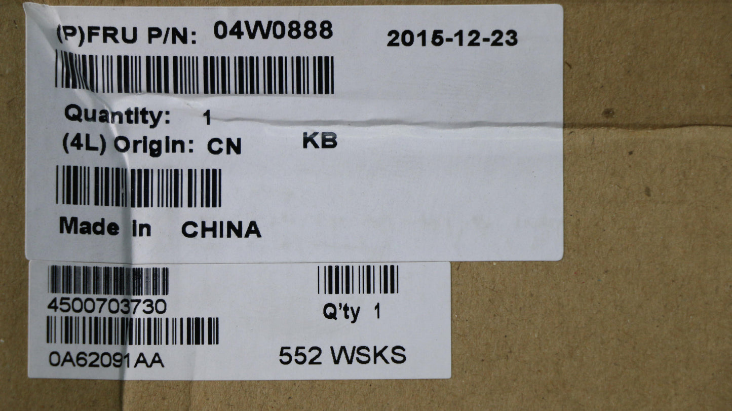 Lenovo Kb Keyboards External - 04W0888