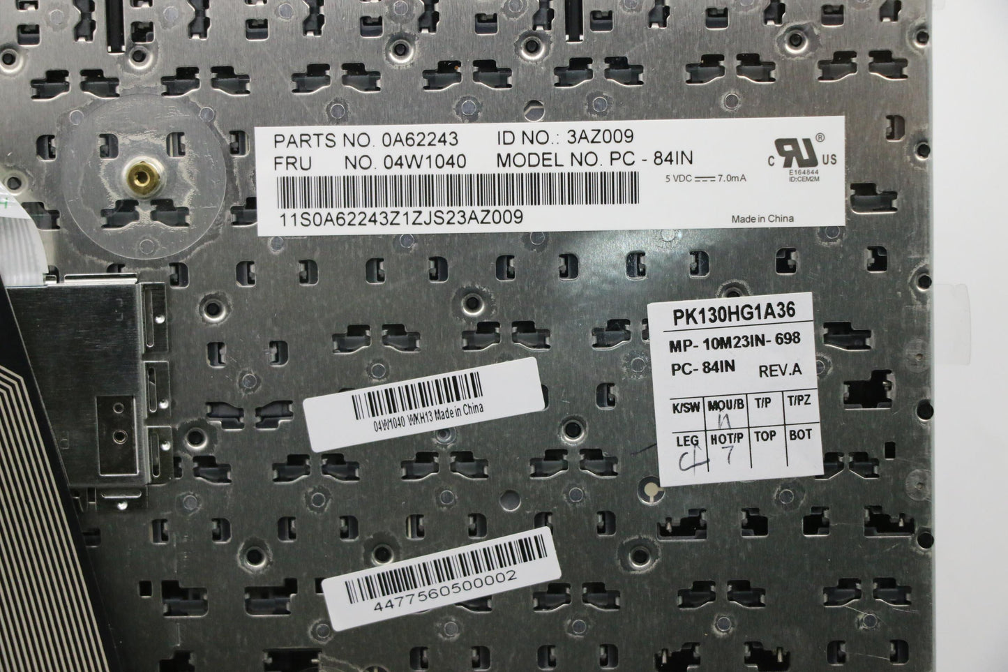 Lenovo Keyboard Chicony Indian Pc - 04W1040