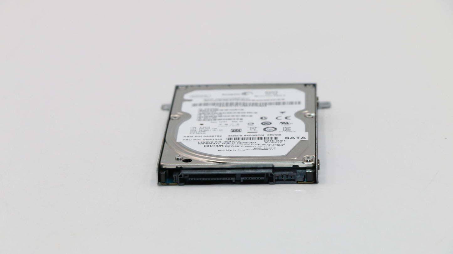 Lenovo Disk Tray-Lwgg Fru 5400Rpm 250 - 04W1252
