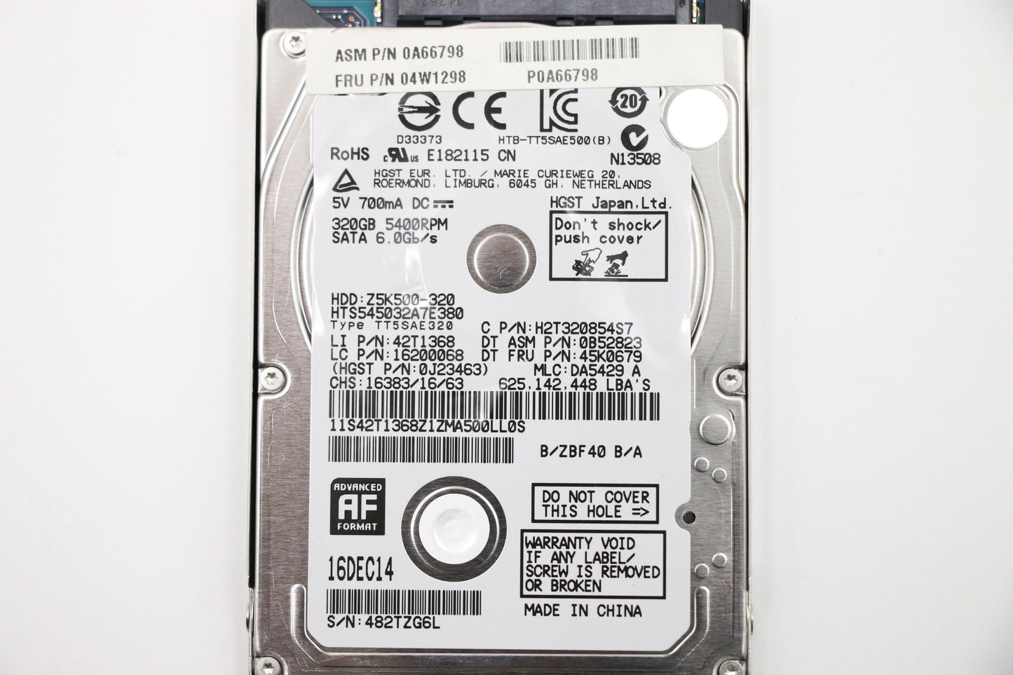 Lenovo Hard Drives - 04W1298