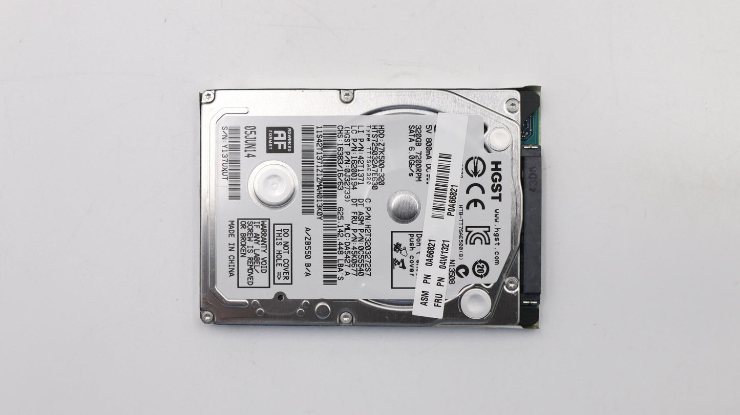 Lenovo Hard Drives - 04W1321