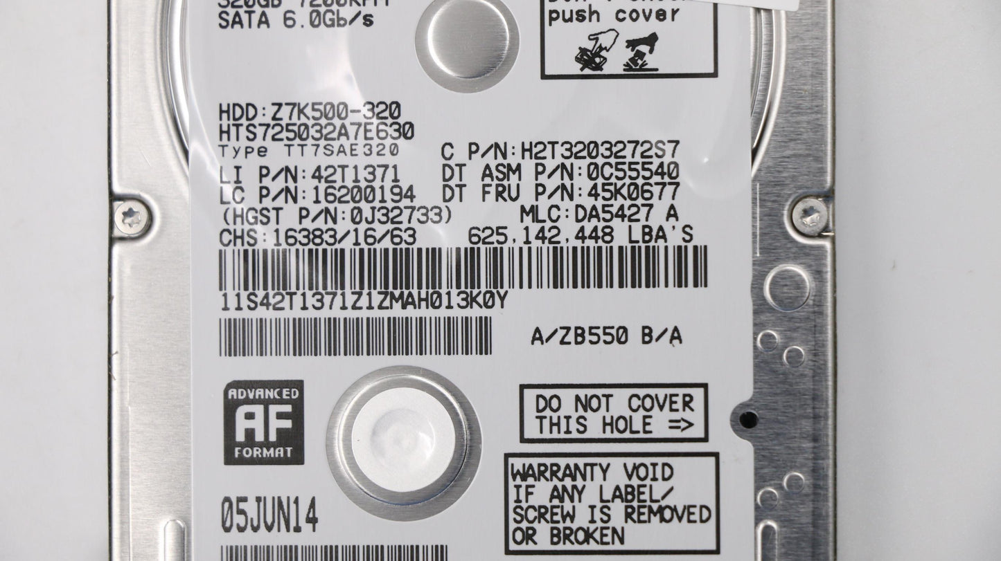Lenovo Hard Drives - 04W1321