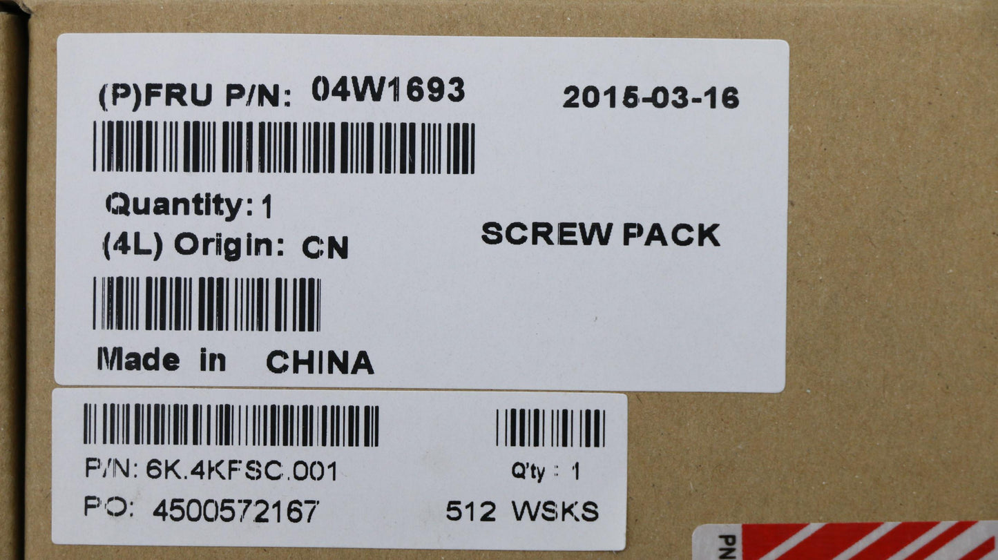 Lenovo (04W1693) Screw Kit, FRU