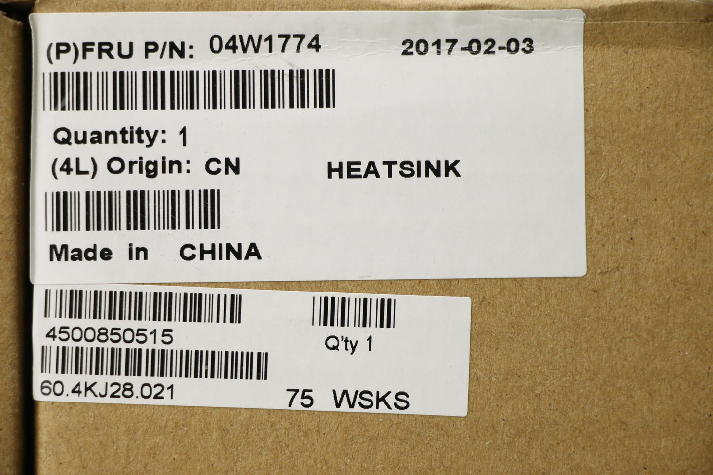 Lenovo Heatsink - 04W1774