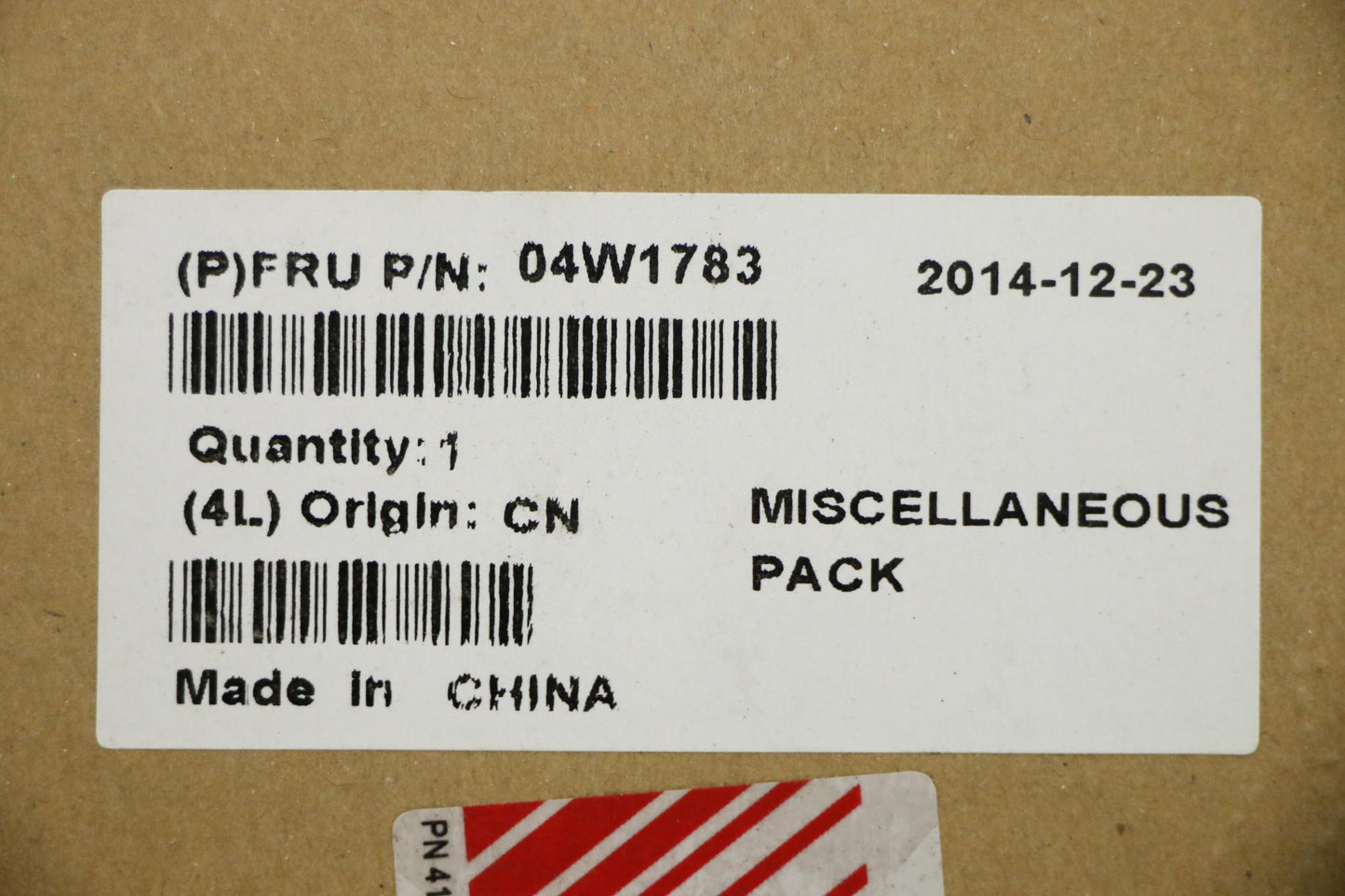 Lenovo Ks Kits Screws And Labels - 04W1783