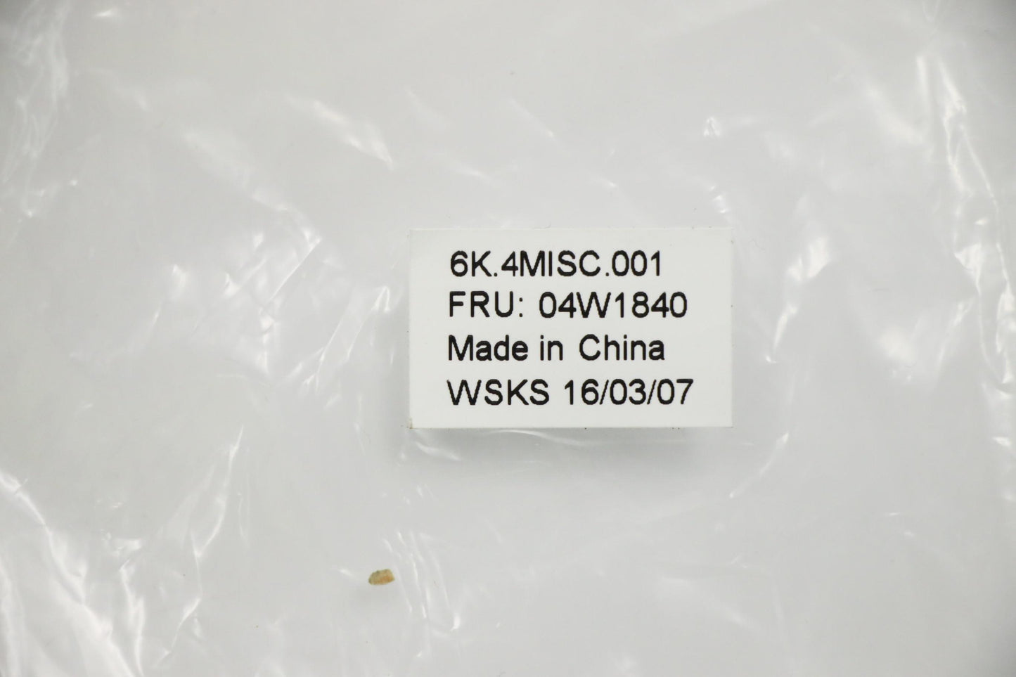 Lenovo Ks Kits Screws And Labels - 04W1840