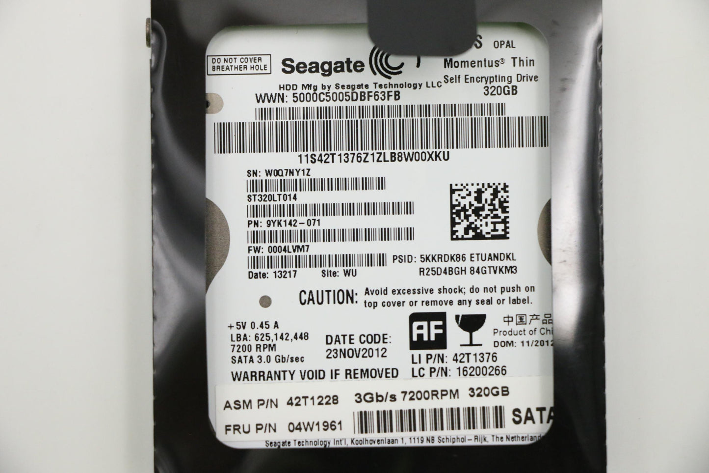 Lenovo Hdd - 04W1961
