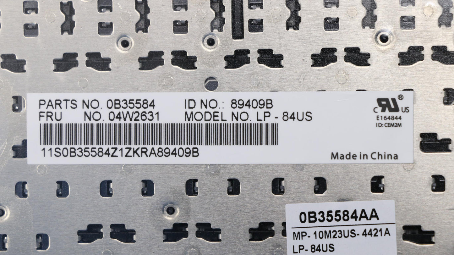 Lenovo Ki Keyboards Internal - 04W2631