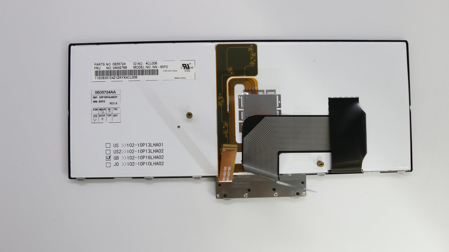 Lenovo Kb Keyboards External - 04W2768