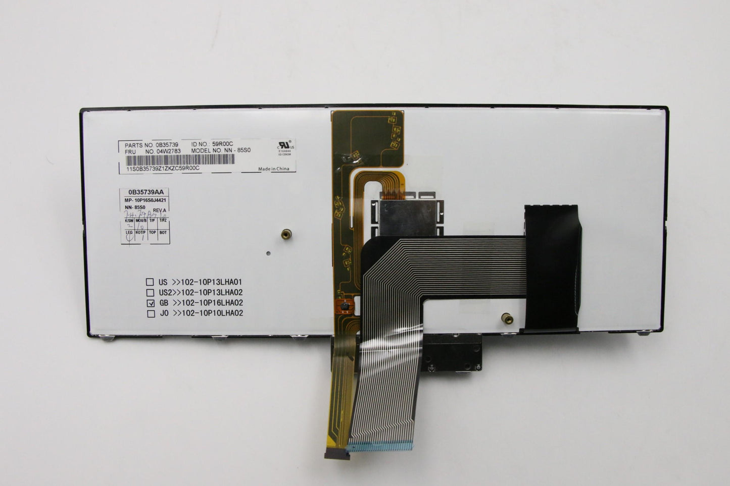 Lenovo Kb Keyboards External - 04W2783