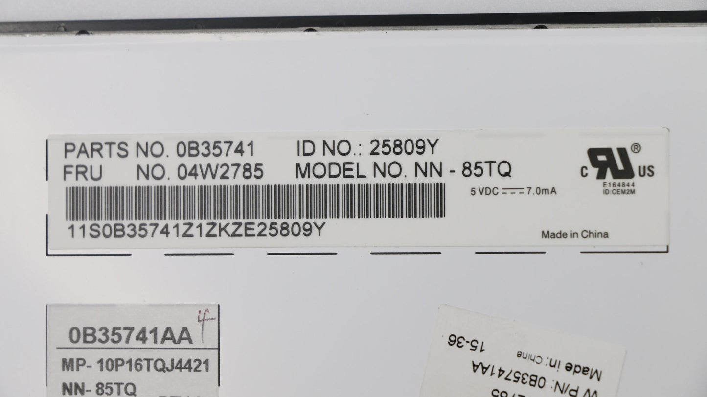 Lenovo Kb Keyboards External - 04W2785