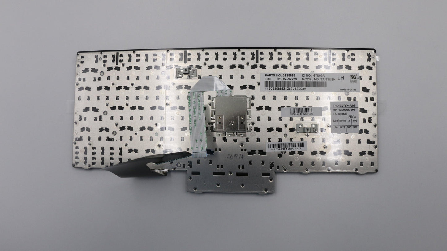 Lenovo Ki Keyboards Internal - 04W2926