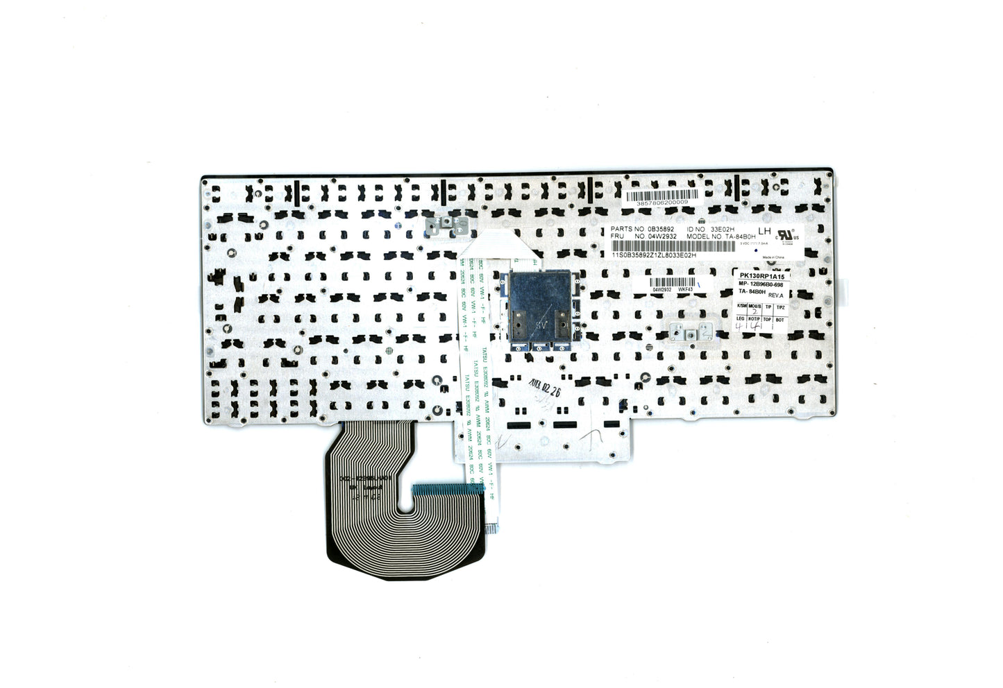Lenovo Ki Keyboards Internal - 04W2932