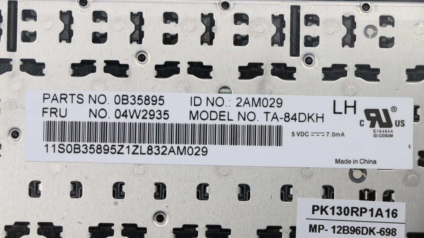 Lenovo Ki Keyboards Internal - 04W2935