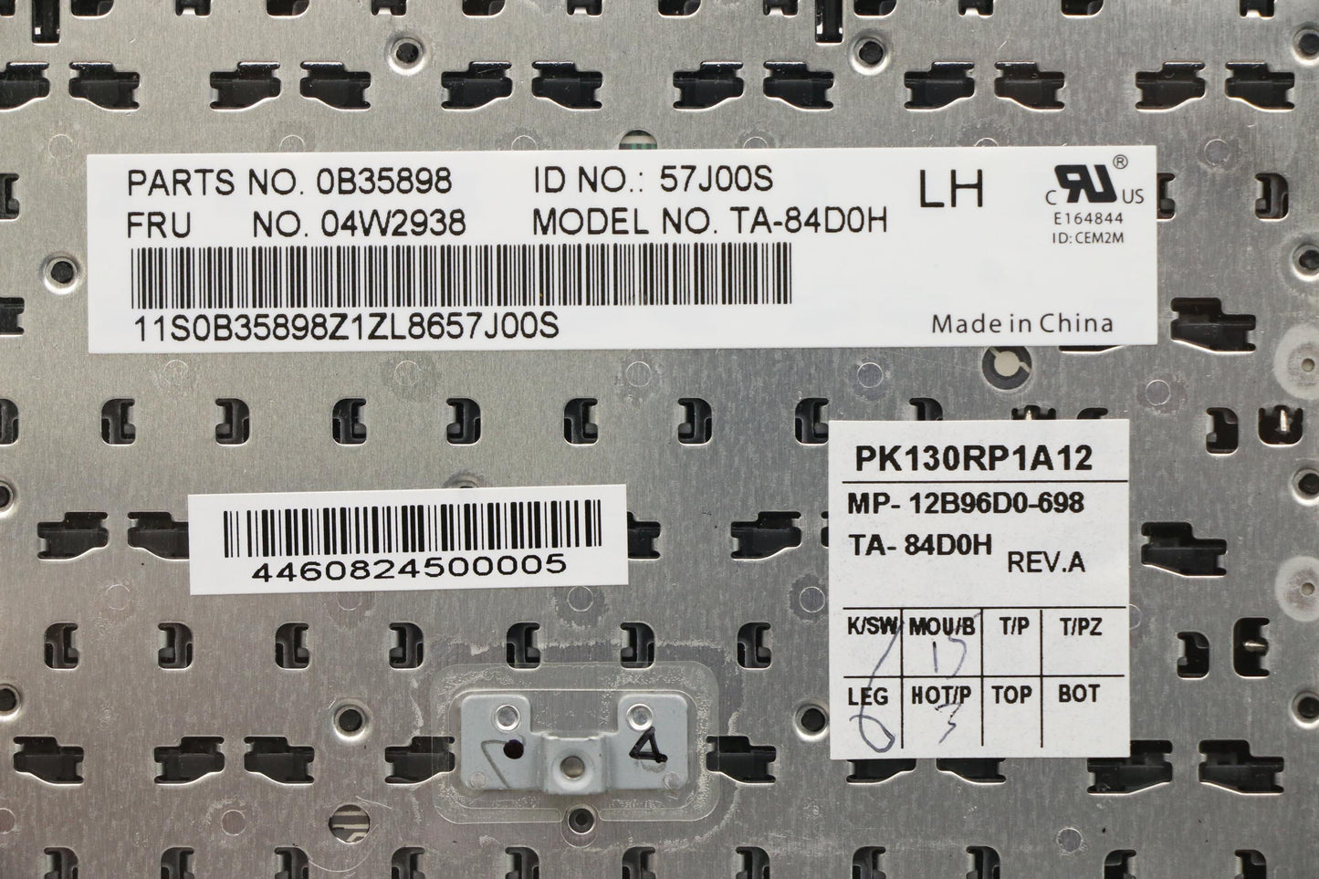 Lenovo Ki Keyboards Internal - 04W2938