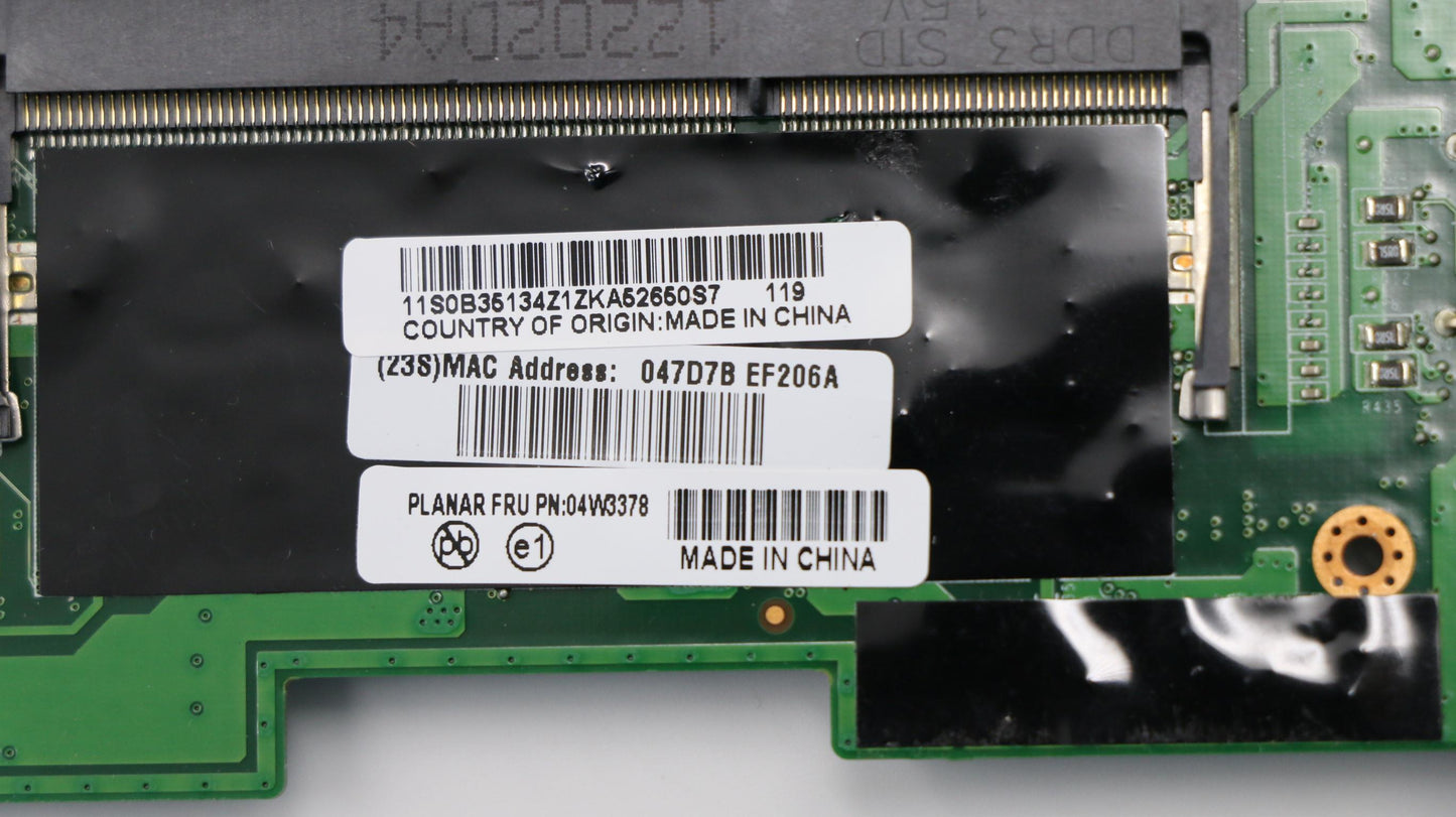 Lenovo System Boards - 04W3378