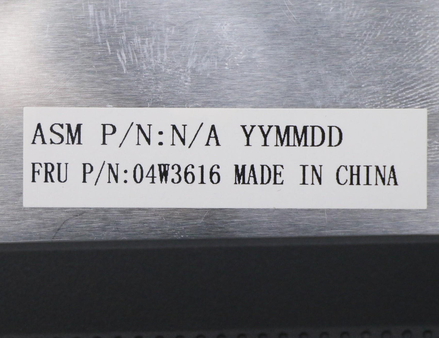 Lenovo Lcd Cover - 04W3616