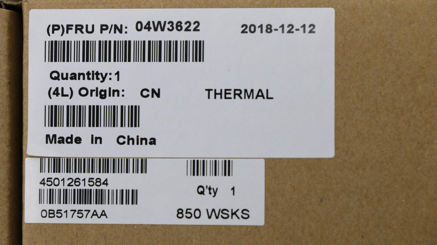 Lenovo Heatsink - 04W3622
