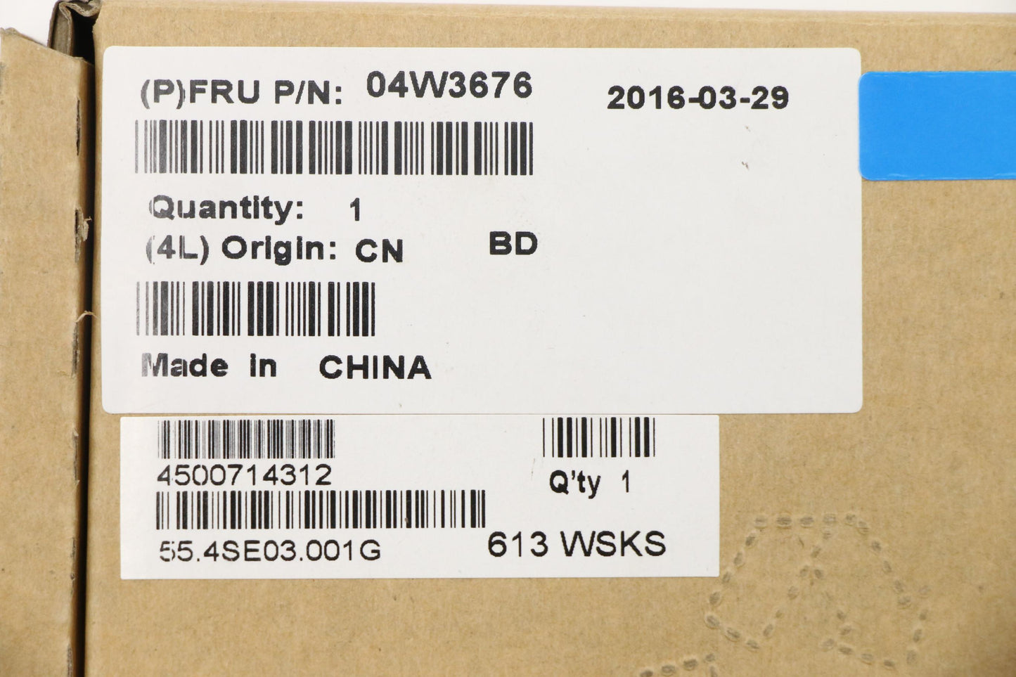 Lenovo Ci Cards Misc Internal - 04W3676