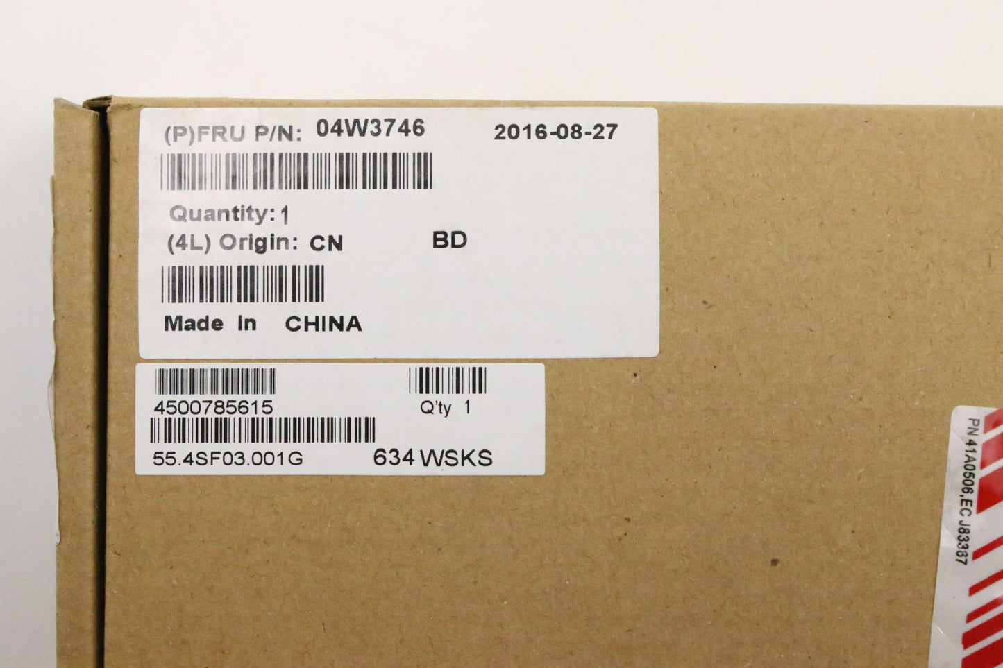 Lenovo Ci Cards Misc Internal - 04W3746