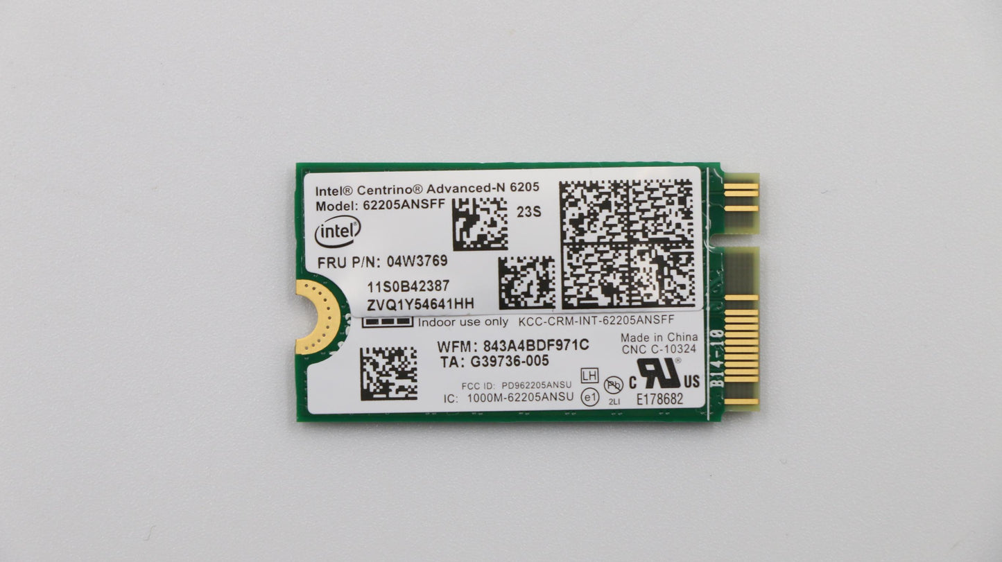 Lenovo 04W3769 Card