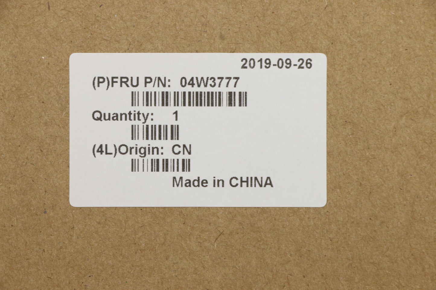 Lenovo 04W3777 - Part