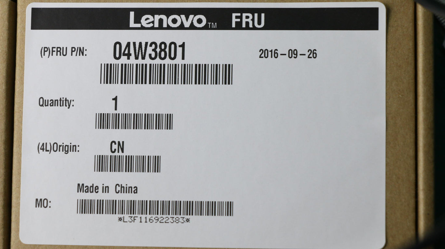 Lenovo 04W3801 Ci Cards Misc Internal