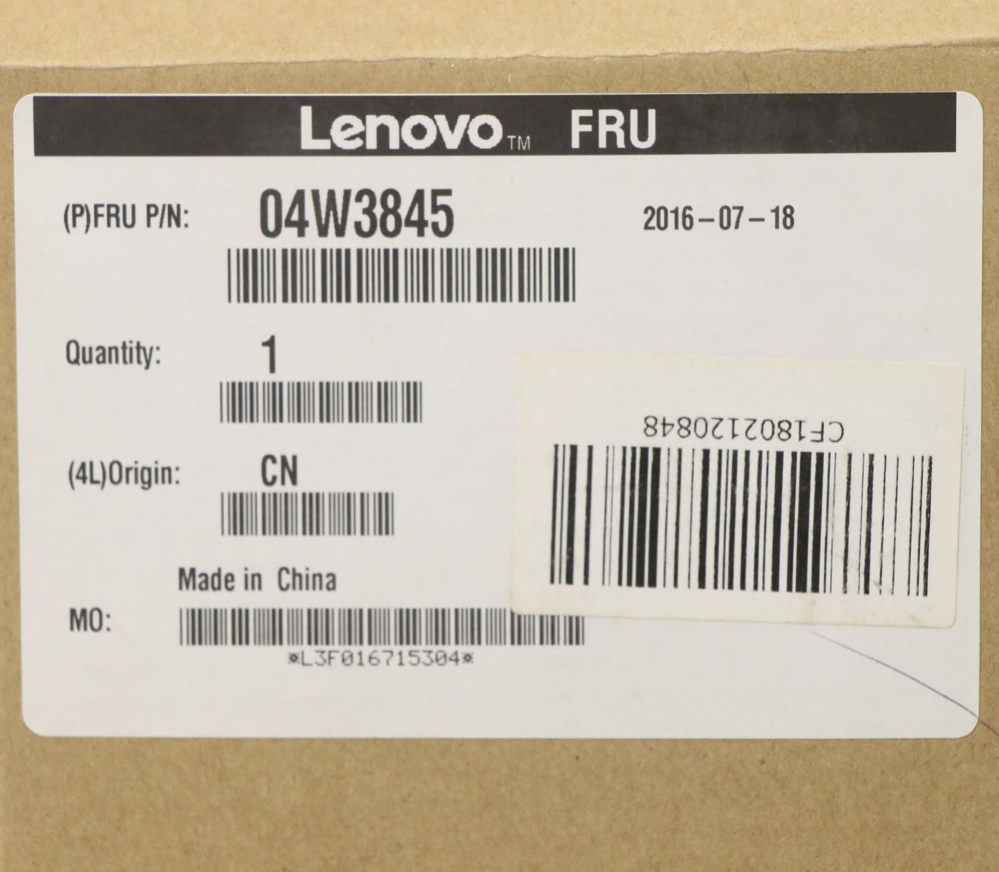 Lenovo Wireless Card Wi-Fi - 04W3845