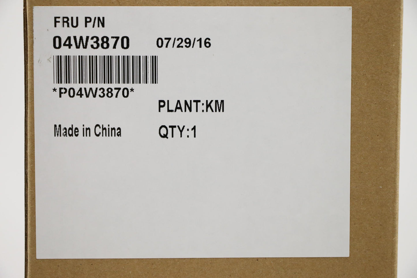 Lenovo Mn Misc Internal - 04W3870