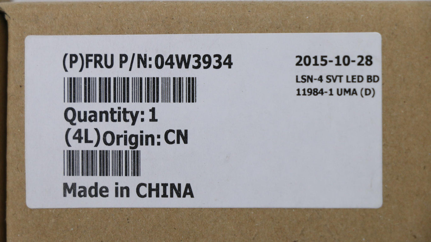 Lenovo Ci Cards Misc Internal - 04W3934