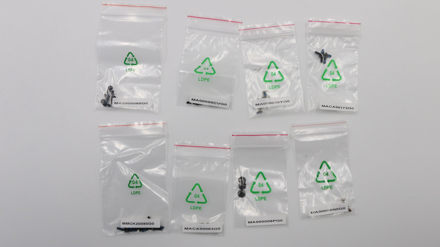 Lenovo Ks Kits Screws And Labels - 04W4173