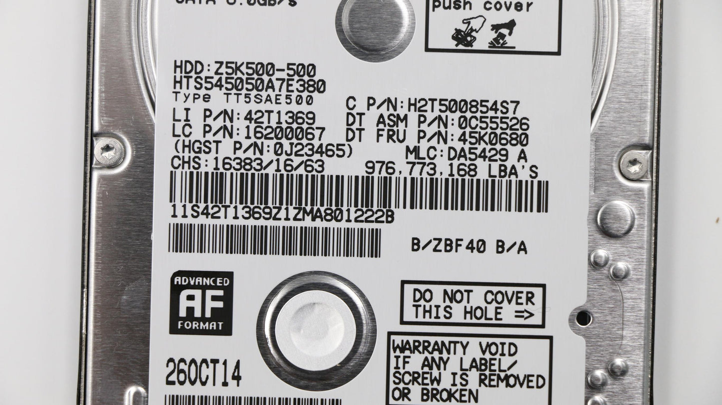 Lenovo 04W4394 Hard Drives