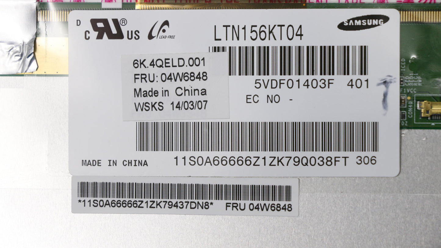 Lenovo Lp Lcd Panels - 04W6848